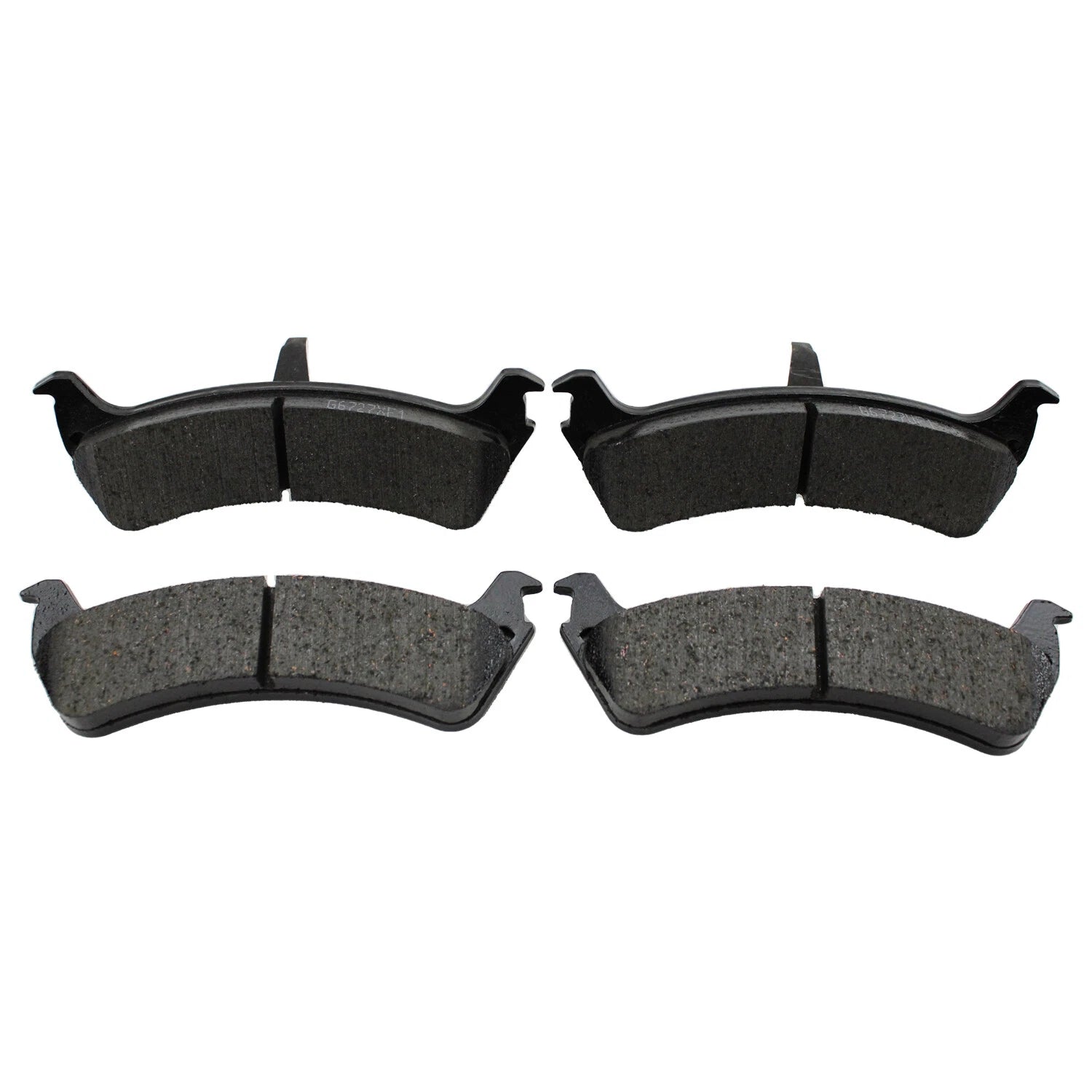 Set of 4 Akebono ProACT Rear Ceramic Brake Pads for Explorer Sport Ranger Mountaineer (1991–2010)