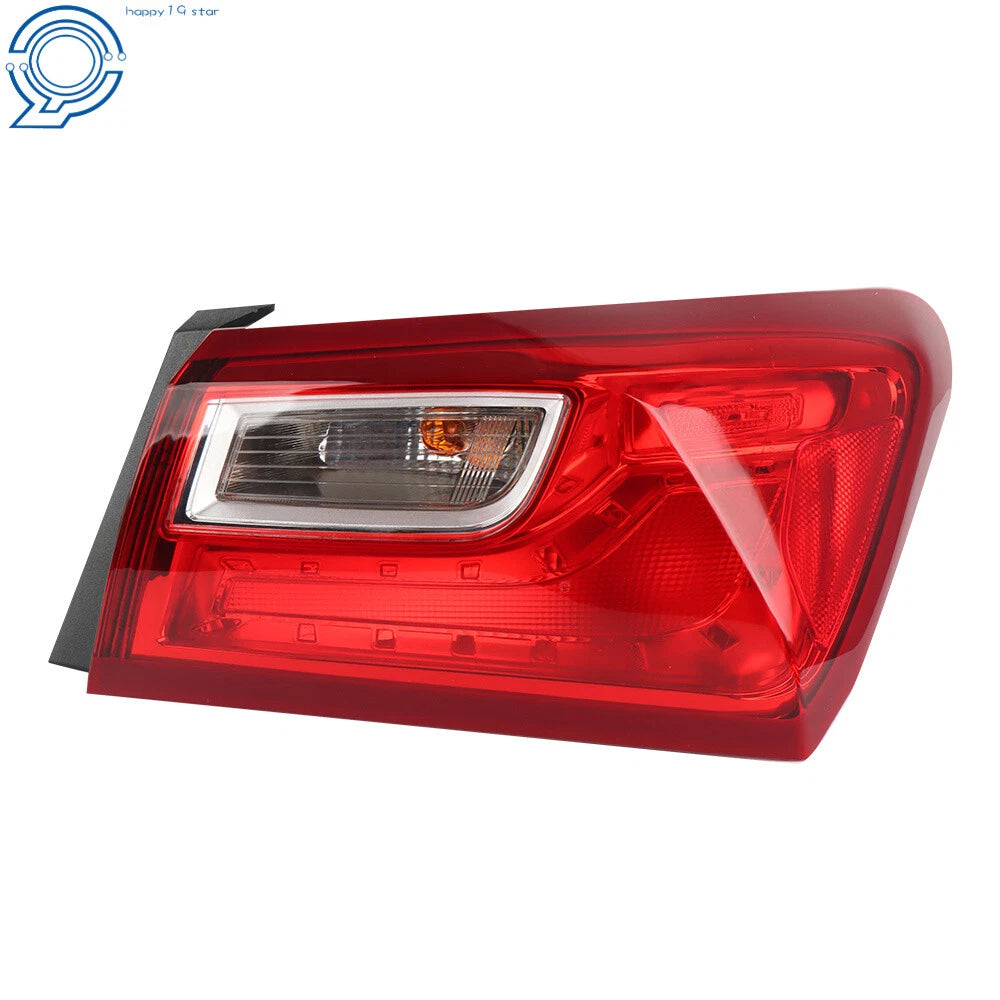 Rear Right Tail Light for Chevy Malibu (2016-2020) Red Halogen