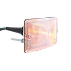 Turn Signal Assembly Parking Light Clear Lens Pair for Ford Pickup (1959–1964)