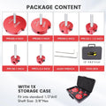 Reed Tool Clean Ream Extreme Plastic Pipe Fitting Reamer Kit 04529 PPRK6
