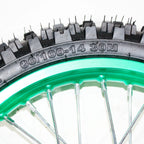 15mm Axle Front Wheel Rim Tire for PIT PRO Dirt Bike (60/100-14)