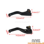 Handlebar Brake Clutch Lever Kit for Harley Sportster Custom XL1200C (2004-2023)
