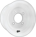 AWC Standard Steel Trailer Wheel 10x6 Inch for Trailers (Fits Most)