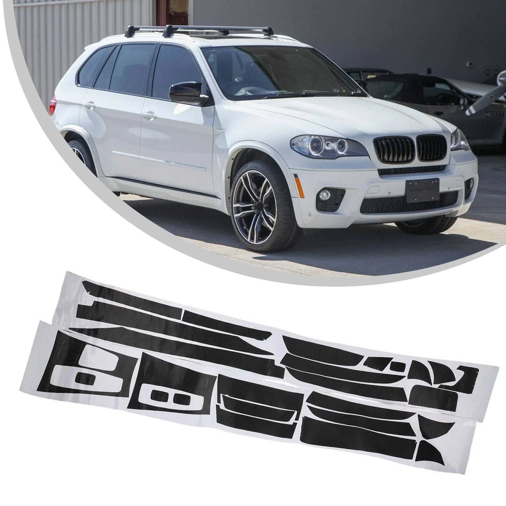 Sticker Decals 3D Carbon Fiber Cover for Car Interior