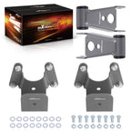 4" Rear Drop Lowering Kit Shackle Hanger for Dodge Ram D150 (1972–1993)