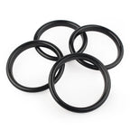 4 x Air Vent Cover Rings for Audi A3 S3 (2012-2019) - Black