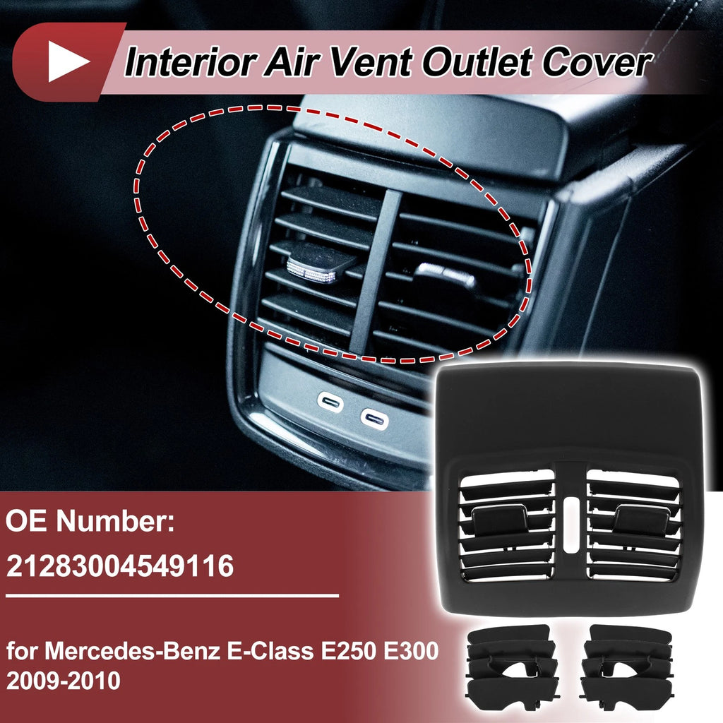 Rear Center Console Air Outlet Vent Grille No. 21283004549116 for Mercedes-Benz 