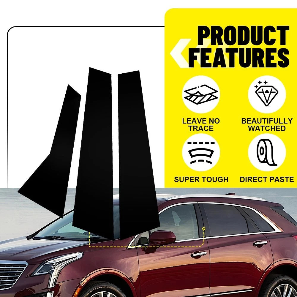 Stainless Steel Trim Door Cover for Cadillac XT5 (2017–2024)