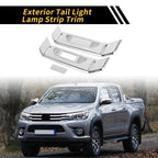 1 Pair Tail Light Lamp Strip Trim for Toyota Tundra (2022–2024)