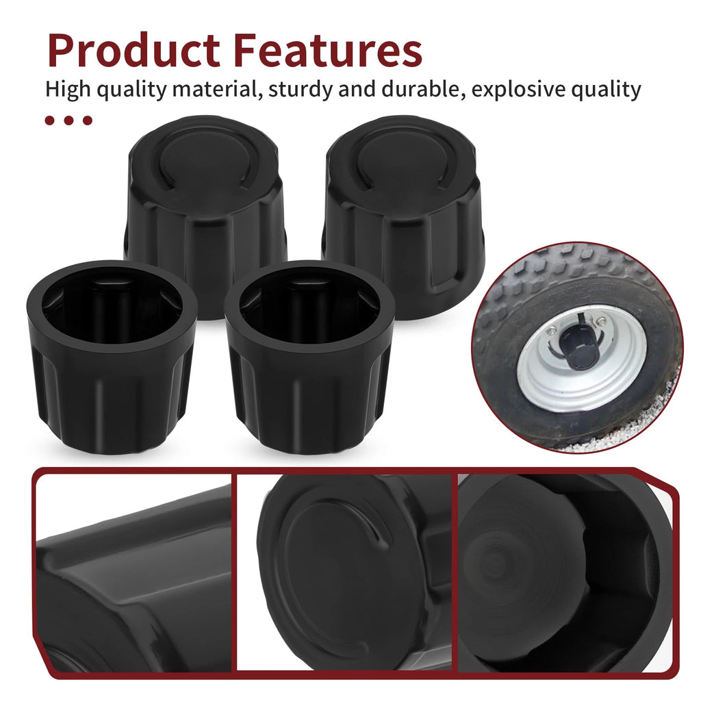 Set of 4 Center Hub Wheel Caps 54725-18A00 for Suzuki Quadrunner (125–300)