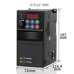 Motor Controller 220V VFD with Overload & Ground Fault Protection