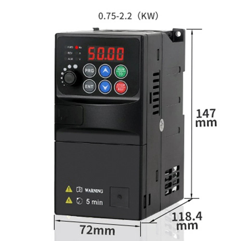 Motor Controller 220V VFD with Overload & Ground Fault Protection
