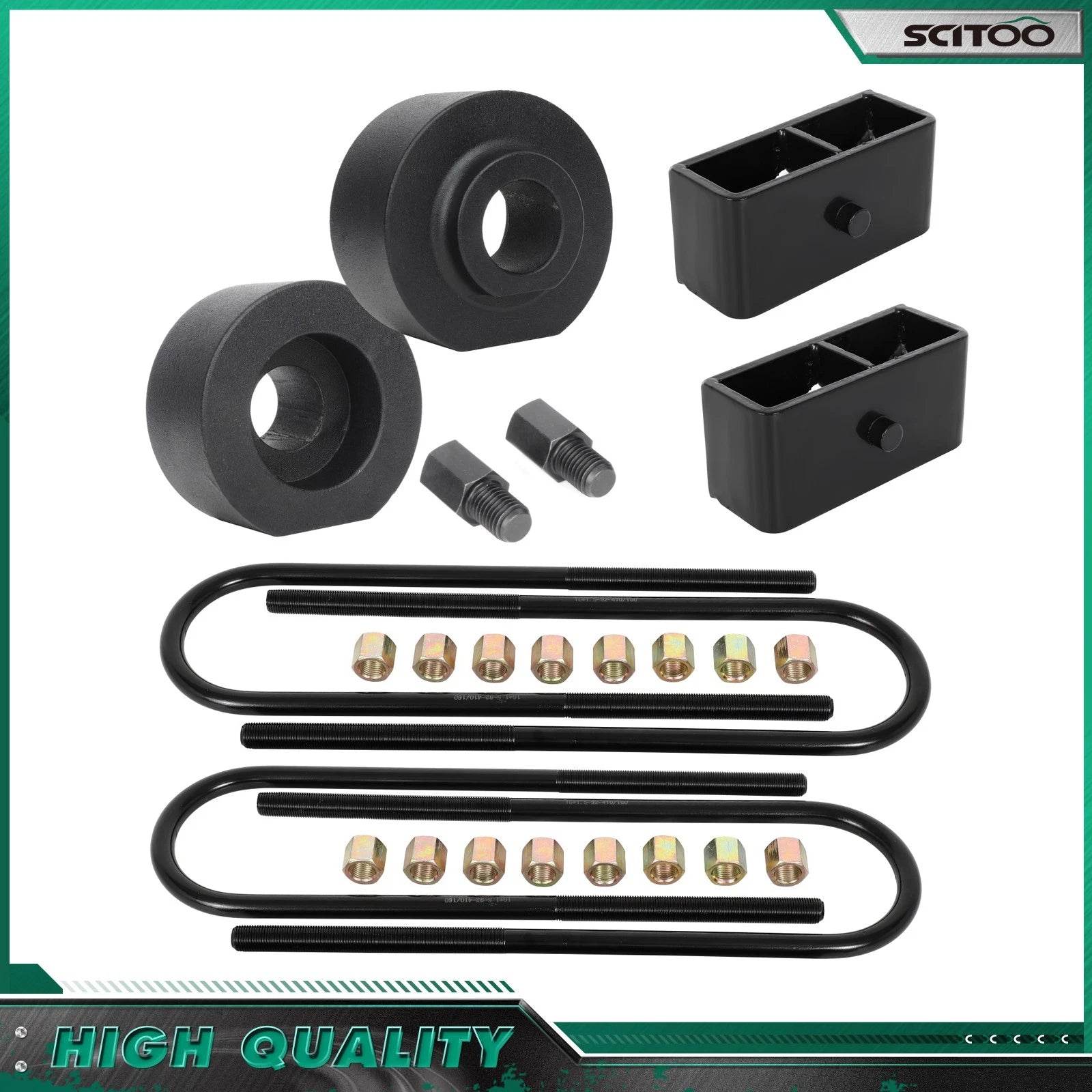 2.5" Front & 2" Rear Leveling Lift Kit for Ford F-250 F-350 Super Duty (2005–2023)