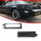 2X White LED Rear Side Marker Lights for Pontiac Trans Am Firebird (1982–1992)