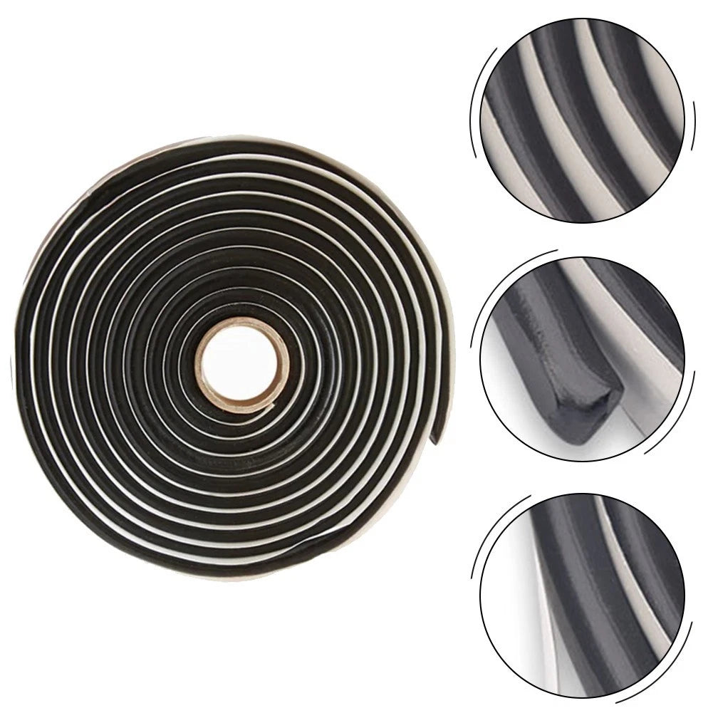 Butyl Rubber Sealant Tape for Automotive RV Marine Headlight Sealing (13 ft)