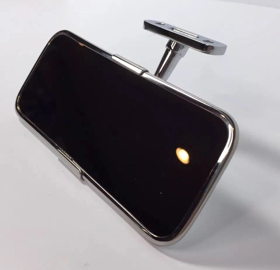 Universal Chrome Rear View Mirror Rectangular for Shelby Cobra Style