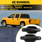 Front Outer Door Handles Left & Right Pair for GMC Canyon (2004–2020)