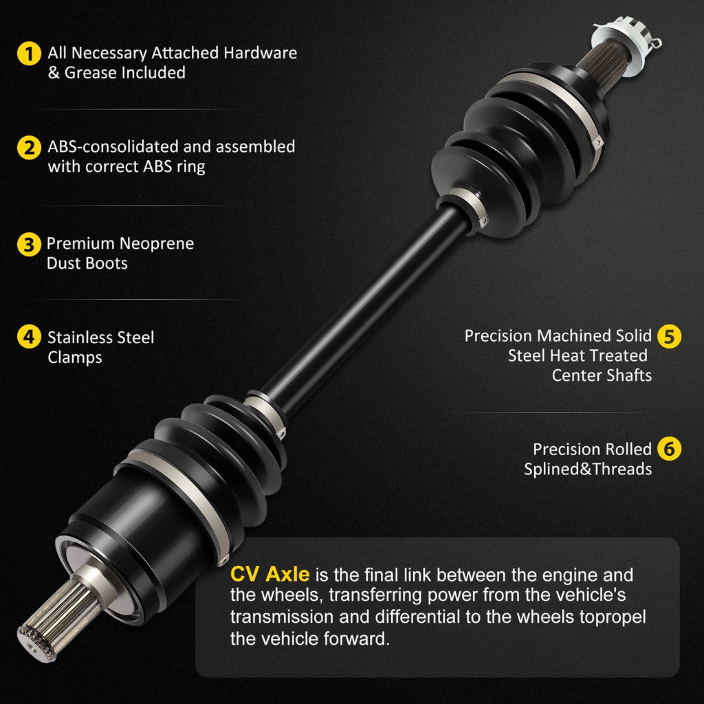 CV Axles for Honda Foreman Rubicon 500 Rancher 420 (2015–2019)