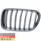 Left Driver Side Kidney Grille for BMW X3 (2011–2014)