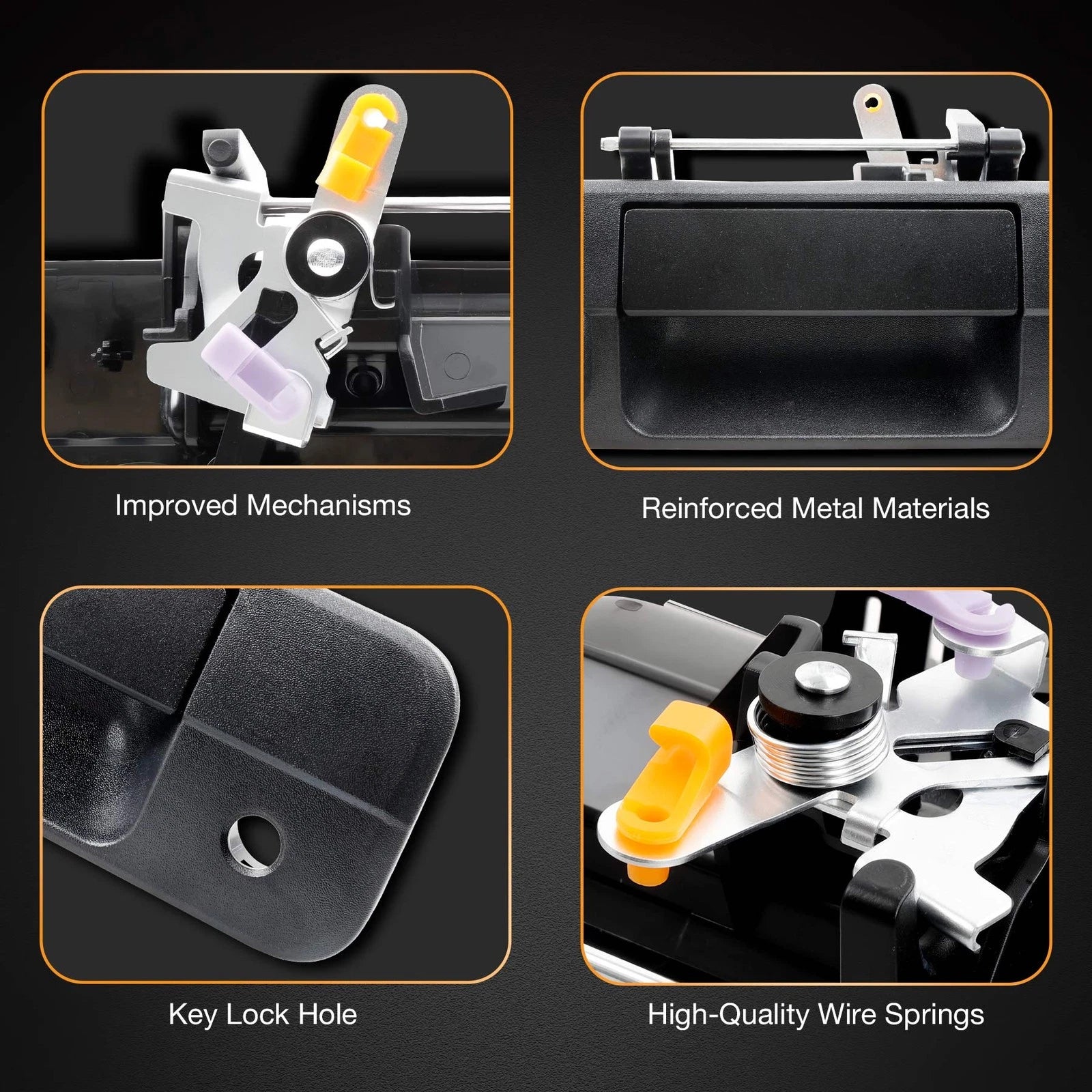 Tailgate Handle with Lock & Camera for Toyota Tundra (2007-2013)