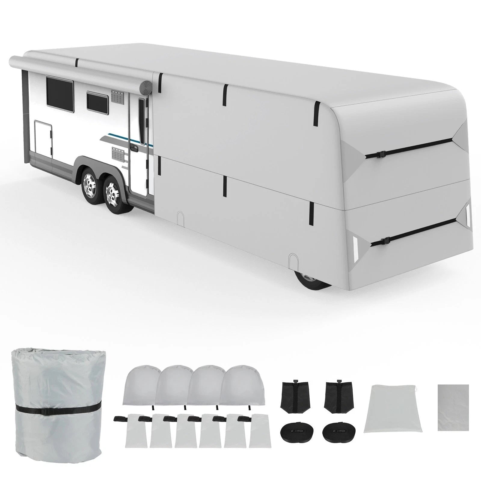 Oxford Class A RV Cover for 30-33FT (Extra Thick, 7 Layers)
