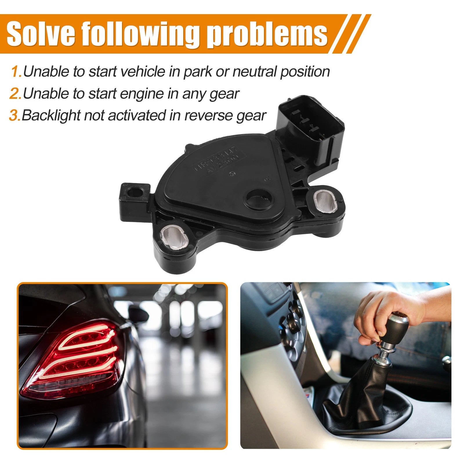 Automatic Transmission Neutral Safety Switch 8617A007 for Mitsubishi Eclipse (1995–1999)