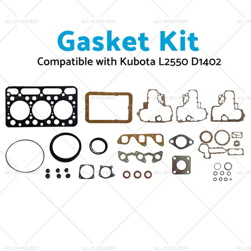 Overhaul Rebuild Gasket Kit Set for Kubota L2550 (D1402DIA)