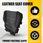 Driver Bottom Cloth Seat Cover for Chevy Silverado 1500 2500HD (2014–2019)