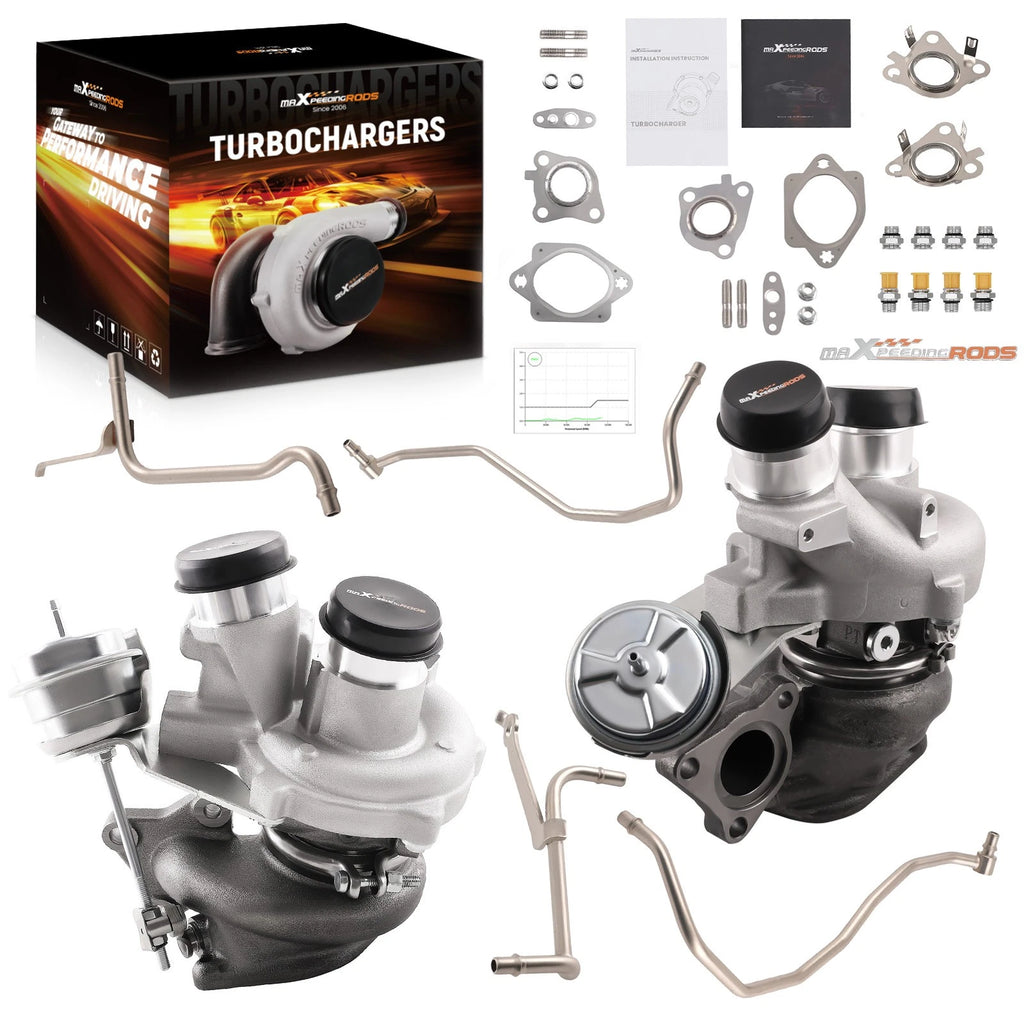 Billet Turbocharger Coolant Hose Line Kit for Ford F-150 3.5L Ecoboost (2013–2016)