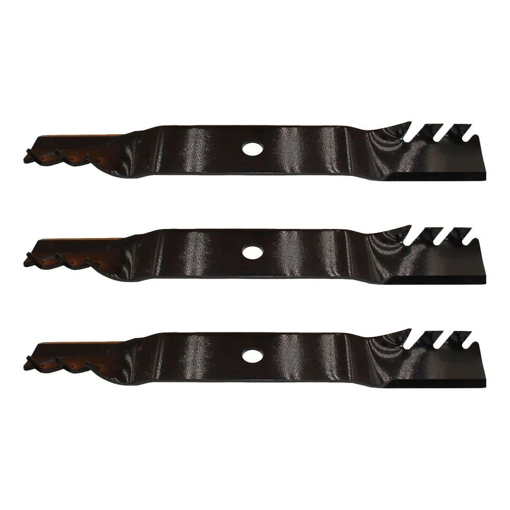 3X Mulching Blades for John Deere 325 335 345 425 445 455 (M115496)