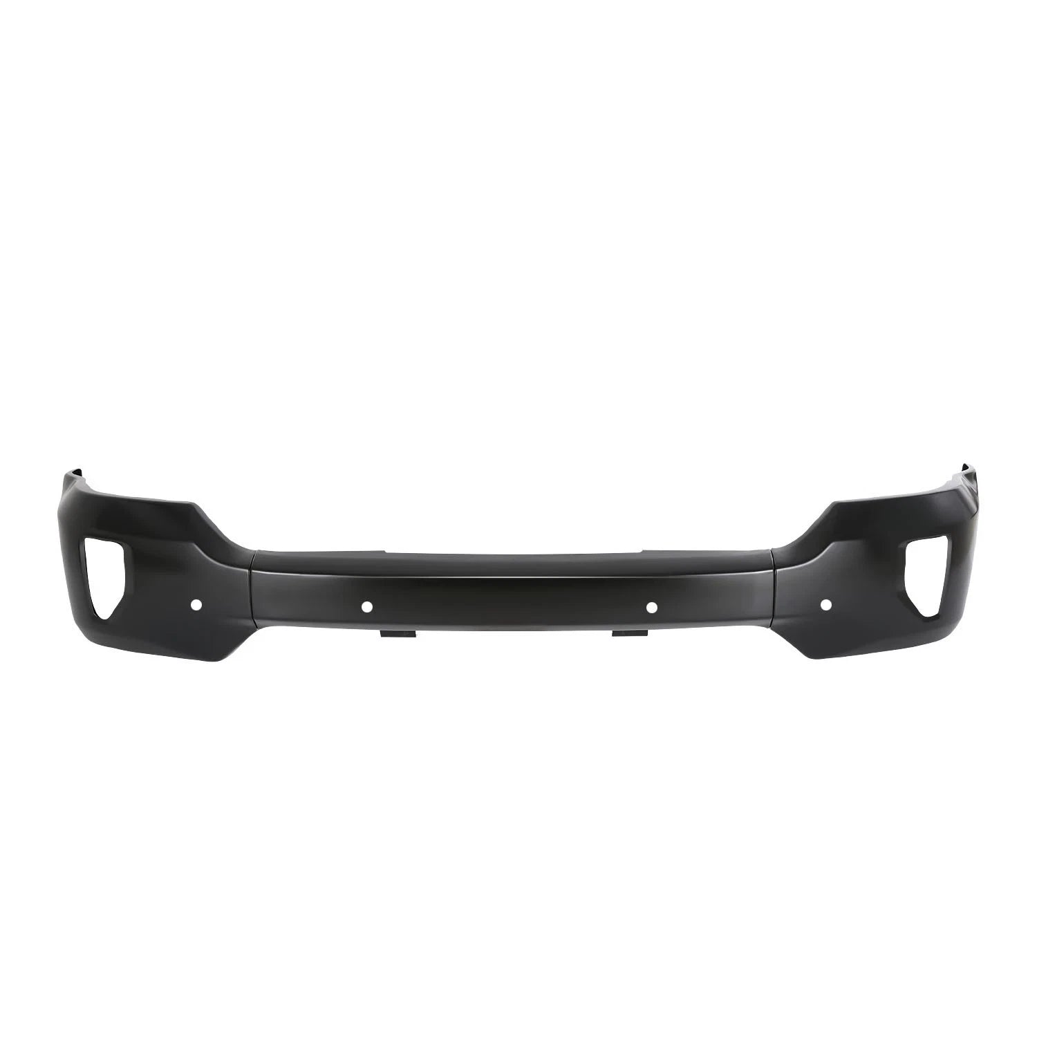Front Bumper Face Bar for Chevy Silverado 1500 (2016–2018) Black with Sensor Holes