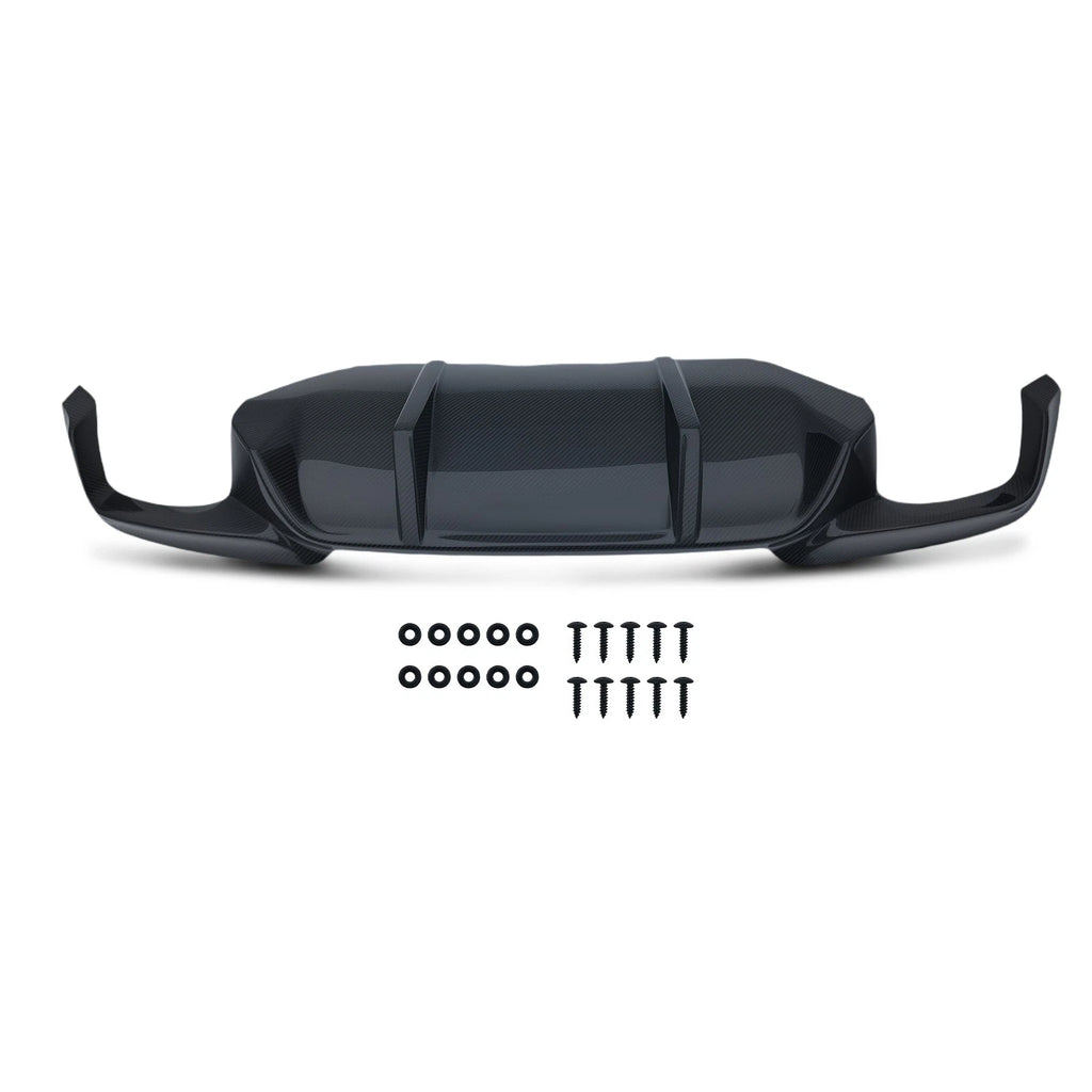 Carbon Fiber Rear Bumper Diffuser Lip for BMW F10 M-Tech (2011–2016)