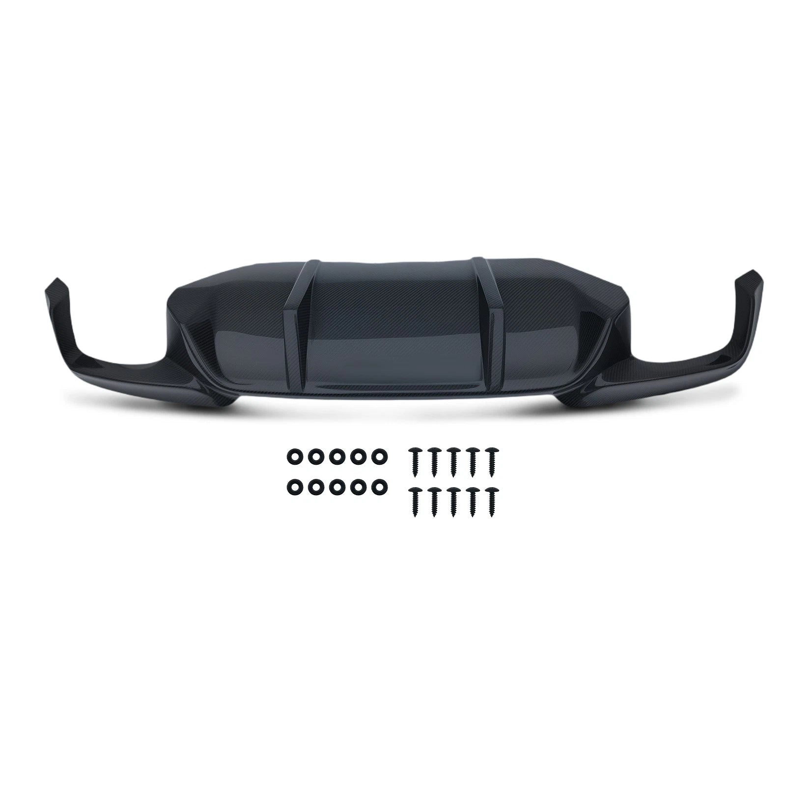 Carbon Fiber Rear Bumper Diffuser Lip for BMW F10 M-Tech (2011–2016)