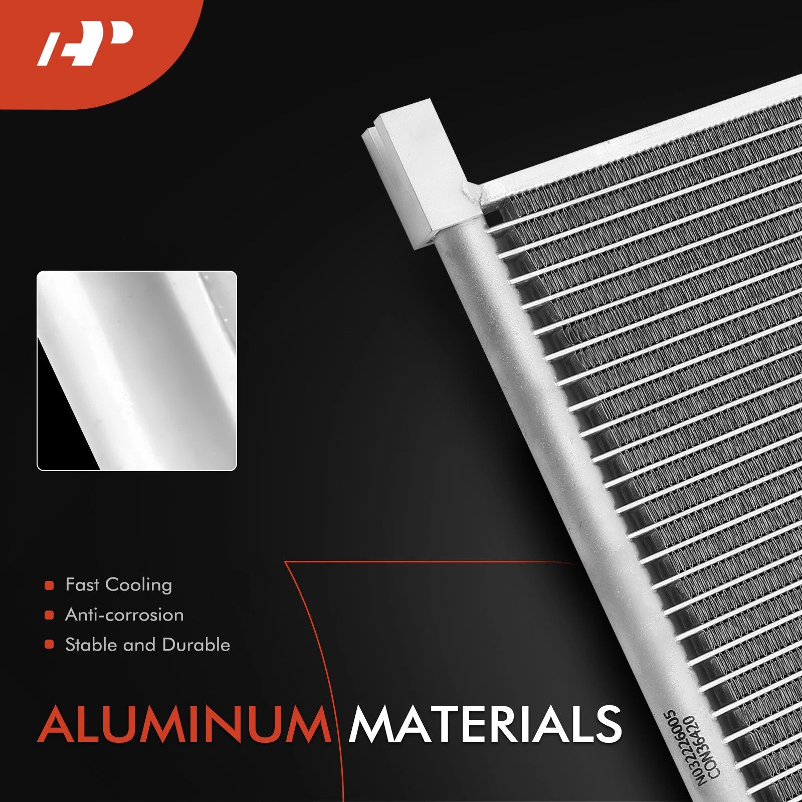 A/C Condenser for Chevrolet R1500 K10 Suburban Blazer (1989â1991)