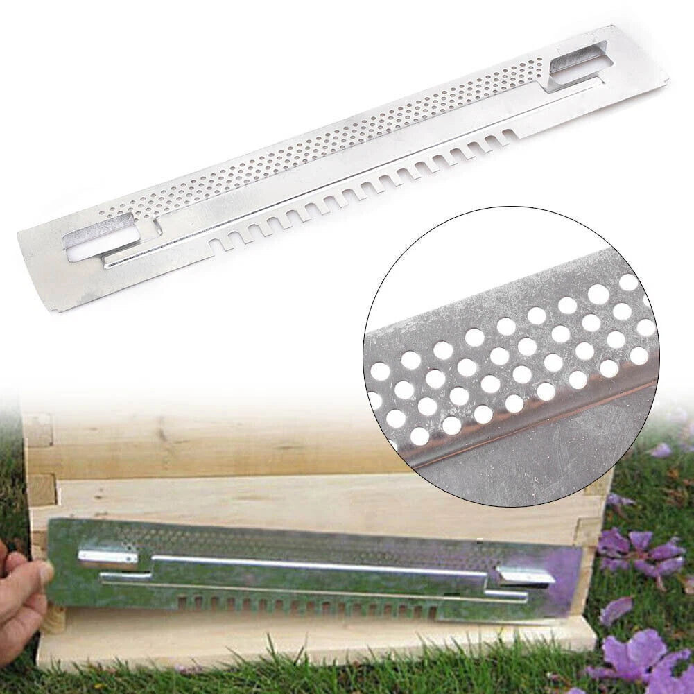 Bee Hive Sliding Mouse Guards for Beekeeping Equipment - Zinc Plated