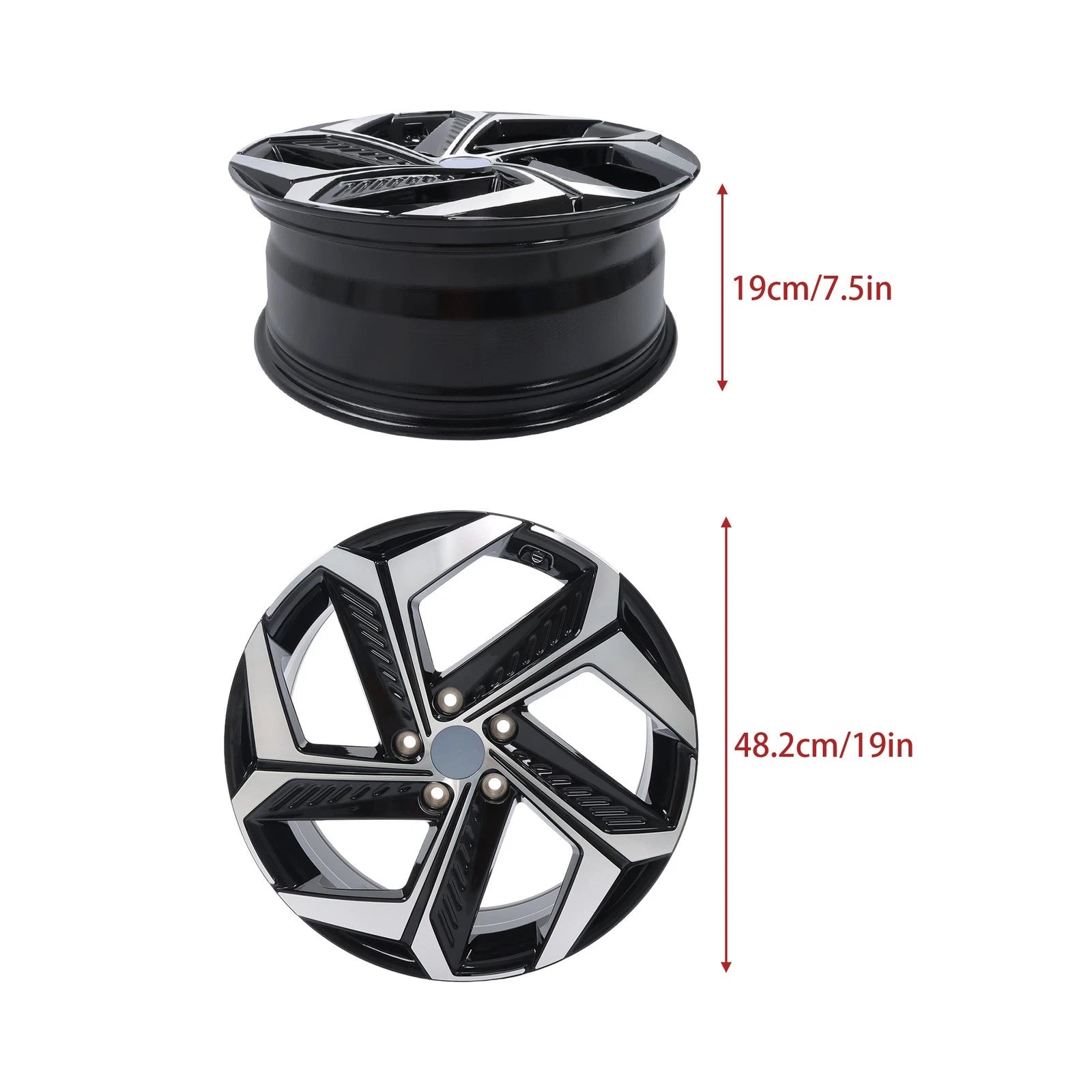 19" x 7.5" Replacement Wheel Rim for Hyundai Tucson (2022–2024)
