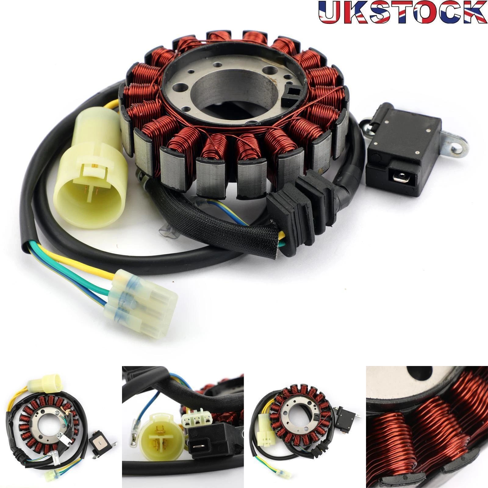 Stator Coil 18 Poles for Honda TRX 300EX Sportrax 300 EX (1993–2009)