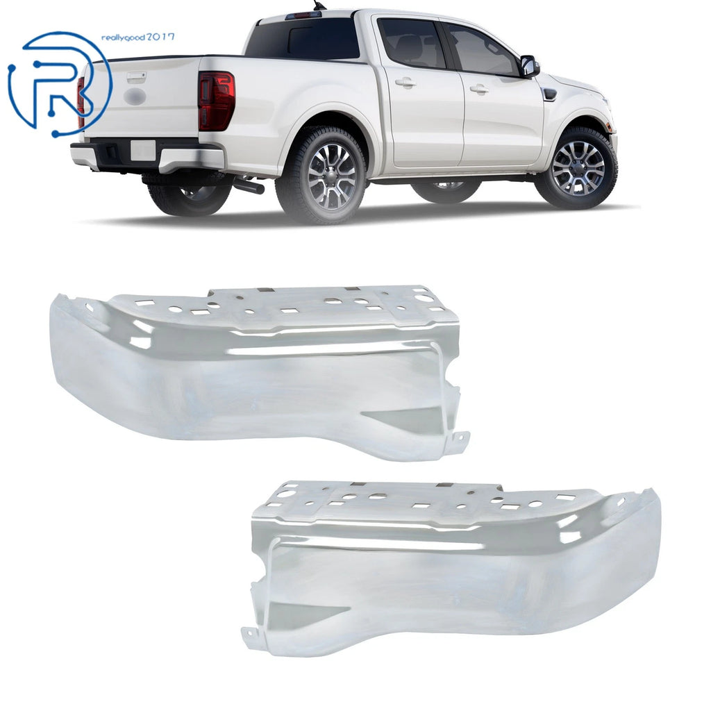 Pair of Rear Bumper Ends Chrome for Ford Ranger (2019–2023)