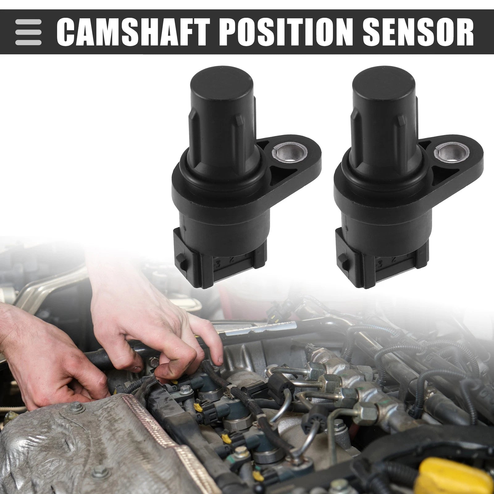 2pcs Camshaft Position Sensor for Hyundai Accent (2000–2005) 39350-29600 39350-2690