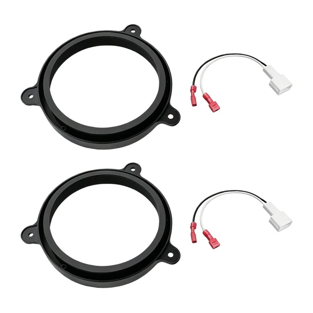 6.5 Inch Rear Door Speaker Adapter Pad with Plug-in Harness for Subaru Forester (2014–2018)