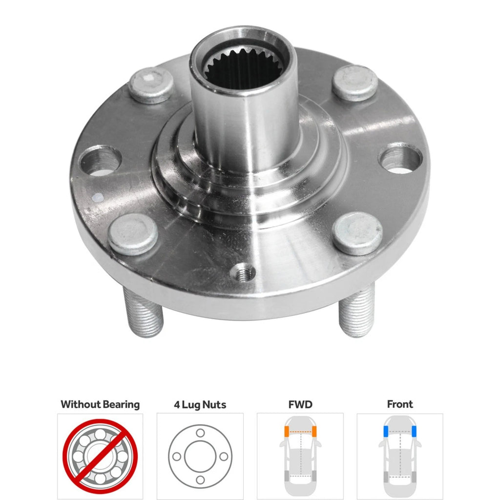 Wheel Hub Kit for Chevrolet Aveo (2004–2011) Front Left or Right 4 Lug