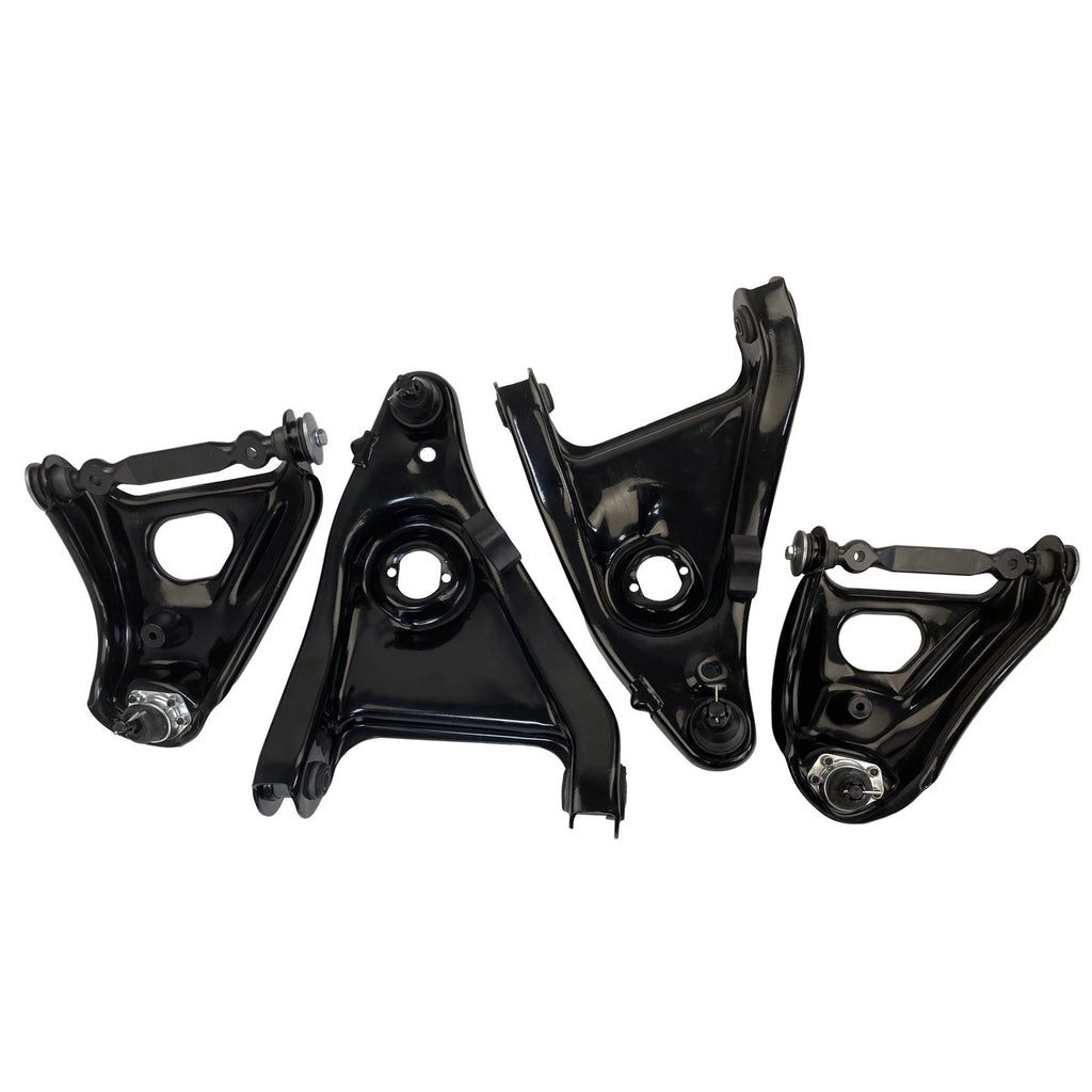 Set of 4 Upper & Lower Control Arms Kit for Chevy Camaro Buick (1967–1974)