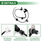 ABS Wheel Speed Sensor No. 9568027501 for Hyundai Tiburon (1999–2001)