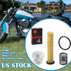 Oil Filter Screen and Cap & Spring for Kawasaki VN700/750/800 (1985–2006)
