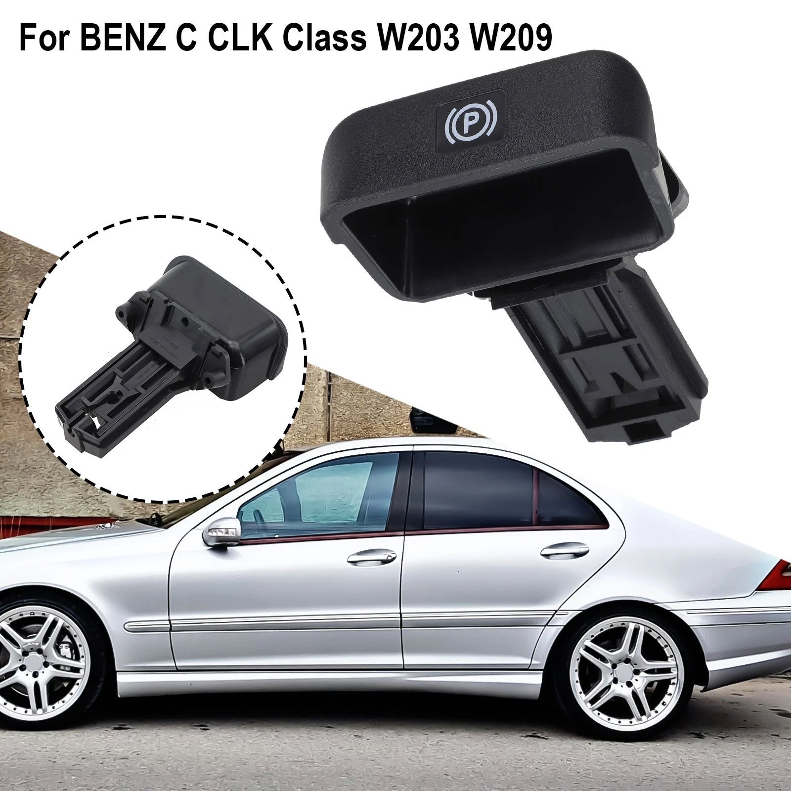 Wear Resistant Parking Brake Handle for Benz C CLK (2000–2009) 2034270620