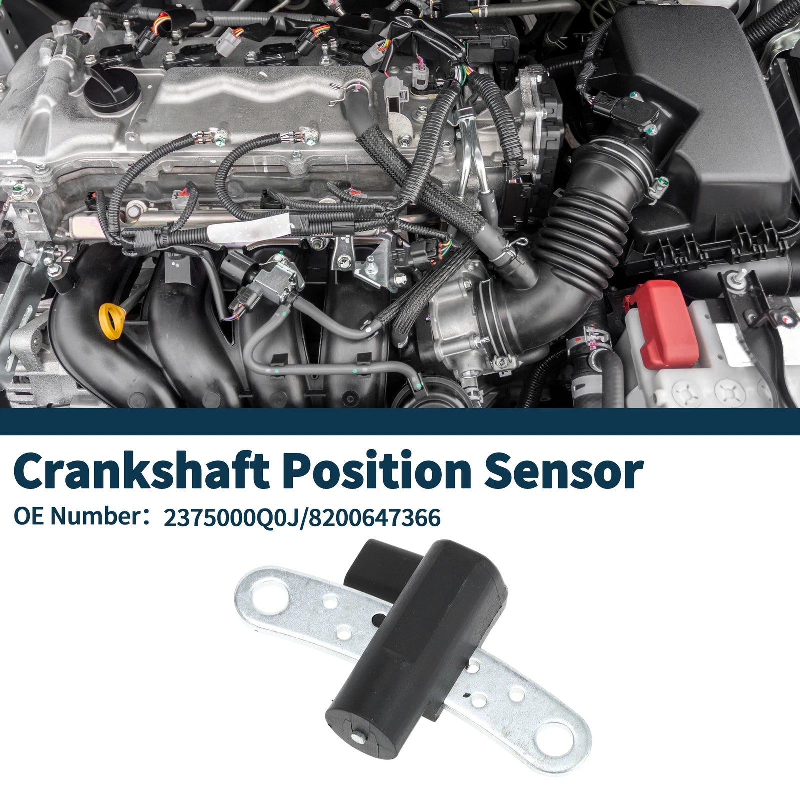 Crankshaft Position Sensor for Nissan Micra K12 (2003–2010) No. 2375000Q0J