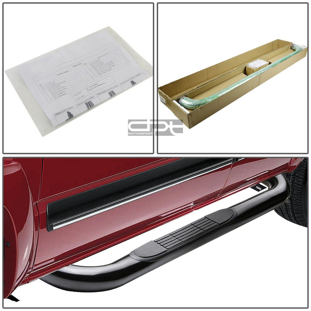 3" Side Step Nerf Bar Running Board for Jeep Wrangler TJ/TJU/LJ (1987–2006)