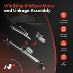 Wiper Motor & Linkage Assembly for Jeep Patriot (2007-2017)