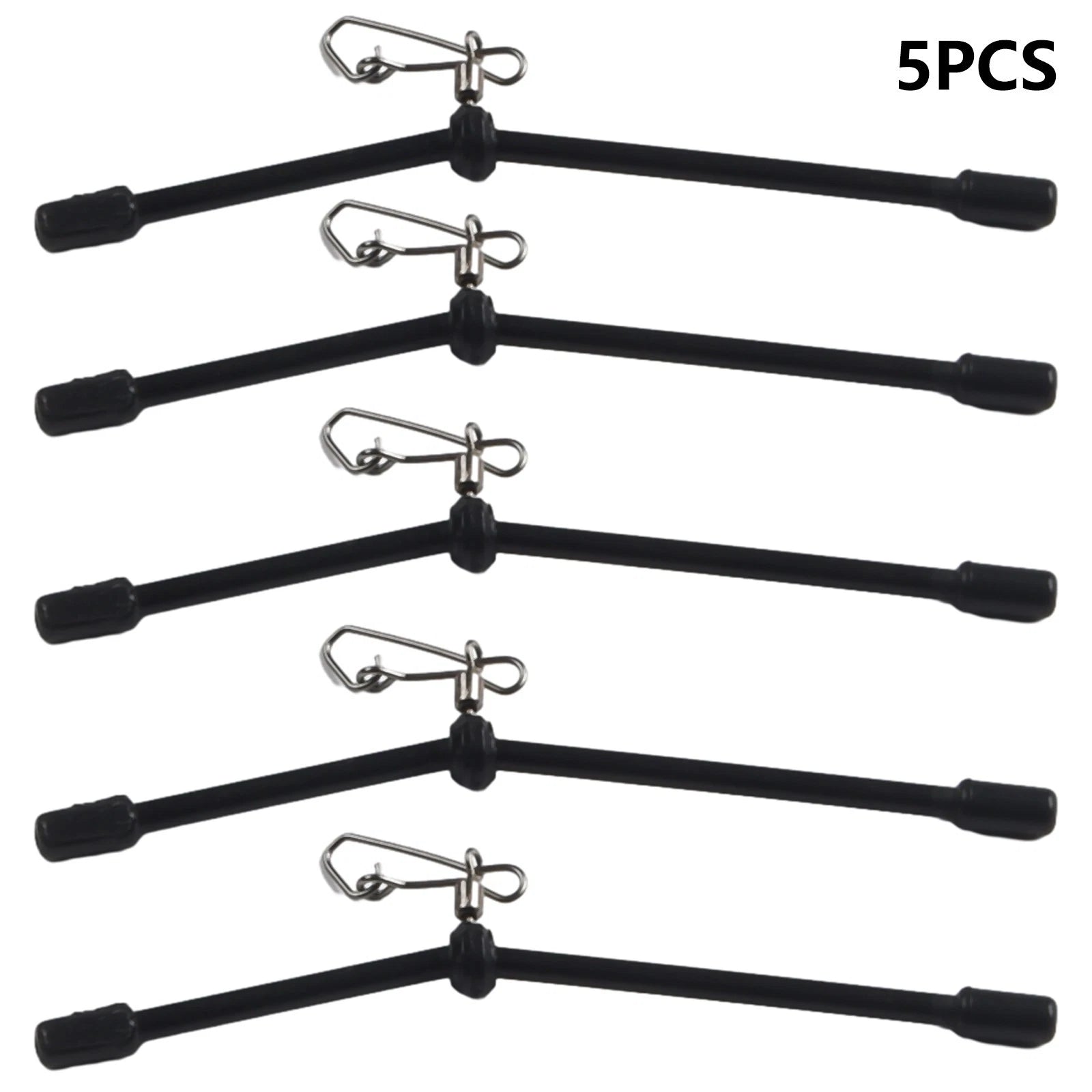 Fishing Anti-Tangle Feeder Boom Spacer Snap Connector for Swivel