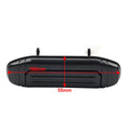 4Pc Outer Door Handle Set for Mitsubishi Pajero Montero (1992-2000) Black